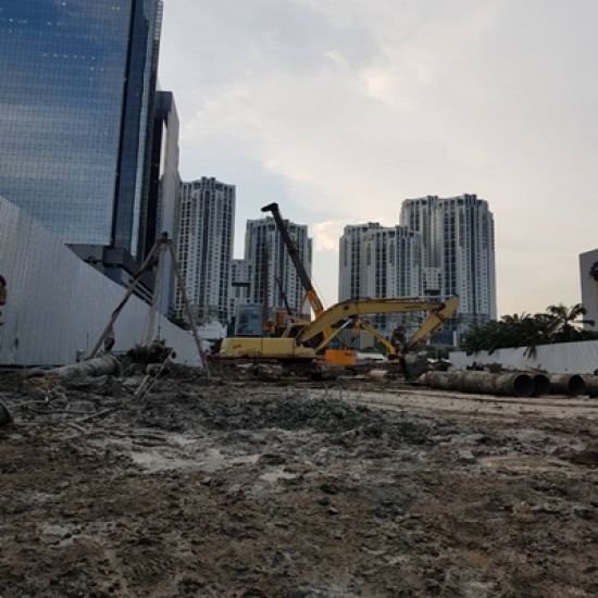 รับทำเสาเข็มเจาะระบบเปียก-ระบบแห้ง - ทำเสาเข็มเจาะระบบเปียก